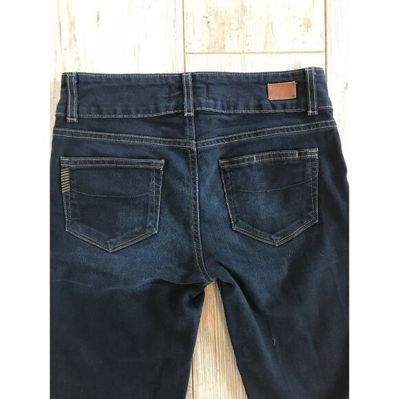 EUC women’s Paige dark blue jeans boot cut size 20 2-button - Picture 8 of 8